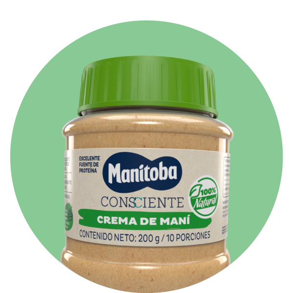 Crema de Maní 100% Natural  X 200g