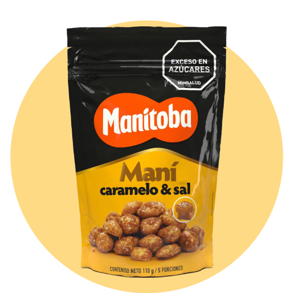 Maní Caramelo y Sal x110g