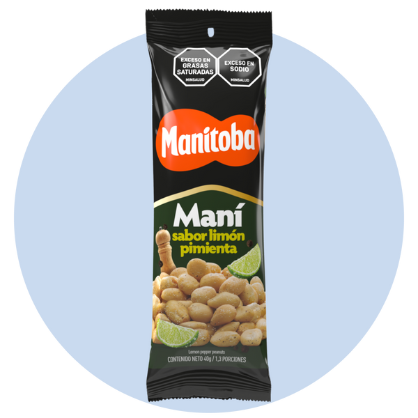 Maní Limón Pimienta X40g
